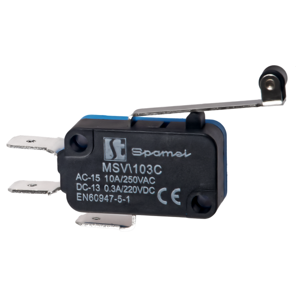 MSV\103C Miniature switch long lever with roller